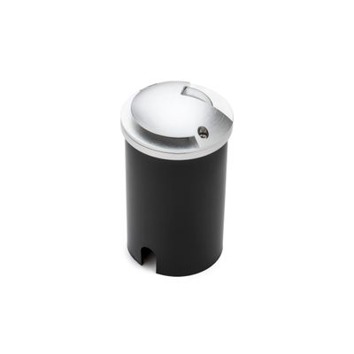 Grondinbouwspot Konstsmide 7967-310 rond diameter 8.8cm, lbh 8.8x8.8x15cm, 1x 3W