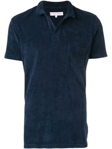 Orlebar Brown polo Towelling Resort - Bleu