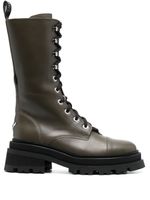 Zadig&Voltaire bottines Ride 60 mm à lacets - Vert