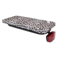 Bagagedragerkussen Leopard White Bagagedragerkussen Leopard White