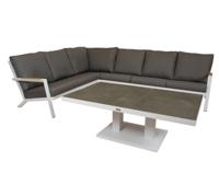 Qopps Okion loungeset met Gazoo in hoogte verstelbare tafel