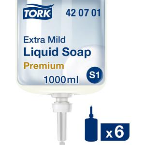 Tork 420701 zeep 1000 ml Vloeibare zeep 1,03 kg 6 stuk(s)