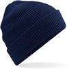 Beechfield CB52N Organic Cotton Waffle Beanie - Oxford Navy - One Size