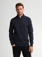 Petrol Knitwear Collar M-3050-kwc248 Trui 5092 Royal Navy