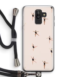 Dancing #1: Samsung Galaxy J8 (2018) Transparant Hoesje met koord