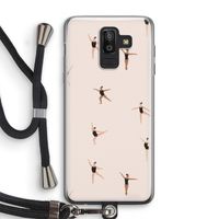 Dancing #1: Samsung Galaxy J8 (2018) Transparant Hoesje met koord