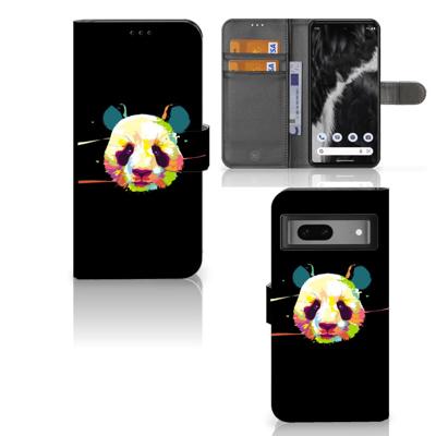 Google Pixel 7 Leuk Hoesje Panda Color
