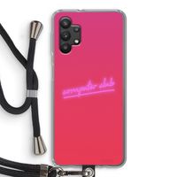 Vice Glow: Samsung Galaxy A32 5G Transparant Hoesje met koord