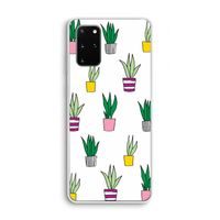 Sanseveria: Samsung Galaxy S20 Plus Transparant Hoesje Sanseveria: Samsung Galaxy S20 Plus Transparant Hoesje
