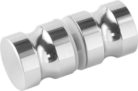 Cornat Knop Douchedeur Rond Aluminium - GTK1 Cornat Knop Douchedeur Rond Aluminium - GTK1