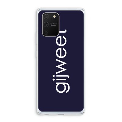 Gijweet: Samsung Galaxy S10 Lite Transparant Hoesje