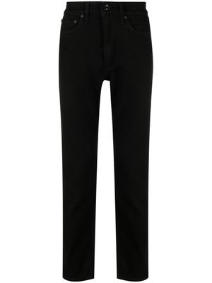 rag & bone jean slim à taille mi-haute - Noir