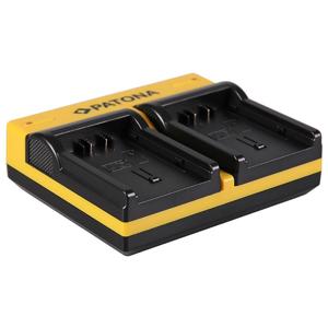 Panasonic VW-VBN130 / VBN260 / VBN390 Dual USB lader (Patona)