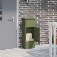Pakket inwerp box Olijfgroen 44.5 x 29 x 110.5 cm Staal