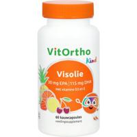 Visolie 30mg EPA DHA kind kauwcapsules 60 Capsules