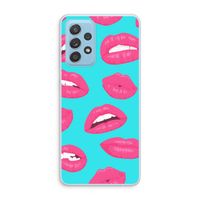 Bite my lip: Samsung Galaxy A73 Transparant Hoesje