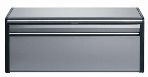 Brabantia Matte Steel Fall Front Bread Box Rechthoekig Roestvrijstaal 1 stuk(s)