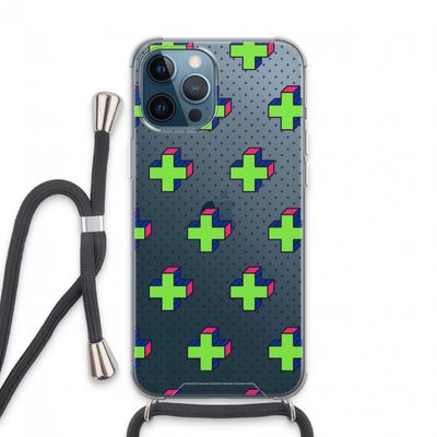 8-bit N°10: iPhone 13 Pro Max Transparant Hoesje met koord