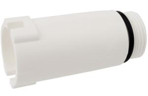 Kirchhoff Kunststof constructieplug, wit, 3/8", niet drukbestendig - 989131055
