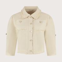 Florez - Wit | Dames | Spijkerjas | Wit | XL | regular | Kamst mode Florez - Wit | Dames | Spijkerjas | Wit | XL | regular | Kamst mode