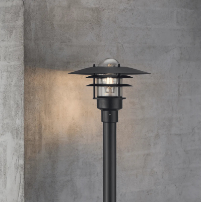 Buitenlamp staand zwart tuinpadverlichting &apos;Lonstrup 32&apos; E27 fitting 120cm