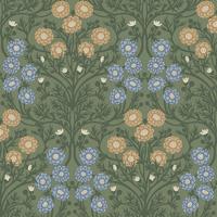 Dutch Wallcoverings Ekbacka - Bellis Green - Groen