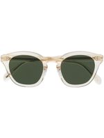 Oliver Peoples lunettes de soleil teintées à monture ronde - Tons neutres - thumbnail