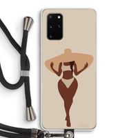 Let's get salty: Samsung Galaxy S20 Plus Transparant Hoesje met koord