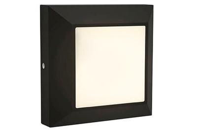 Lutec WandlampHelena zwart vierkant - 6402105012