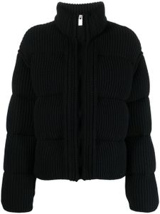 Moncler x 1017 ALYX 9SM veste en maille nervurée - Noir
