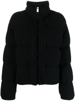 Moncler x 1017 ALYX 9SM veste en maille nervurée - Noir