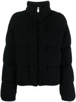 Moncler x 1017 ALYX 9SM veste en maille nervurée - Noir
