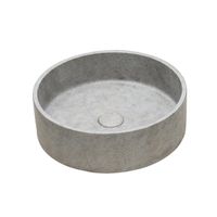 Ideavit Ora Waskom 39x12cm rond concrete beton beige 290296-D1