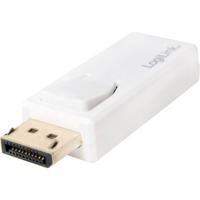 LogiLink CV0100 DisplayPort / HDMI Adapter [1x DisplayPort stekker - 1x HDMI-bus] Wit - thumbnail