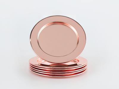 ECHTWERK Tafel accessoires (decoratieve glazen onderzetter 6t, Brons, 6-delig)