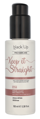 Black Up Keep It Straight Anti Frizz Smoothing Serum 100 ml