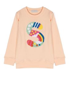 Stella McCartney Kids sweat à logo imprimé - Orange