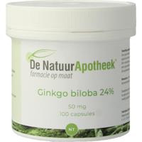 Natuurapotheek Ginkgo biloba 24% 50mg