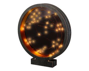 MicroLED lijst l4b25h28c zwrt/kwrm kerst - Lumineo