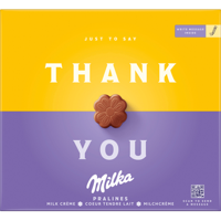 Milka Thank You Chocolade Pralines 110 g bij Jumbo