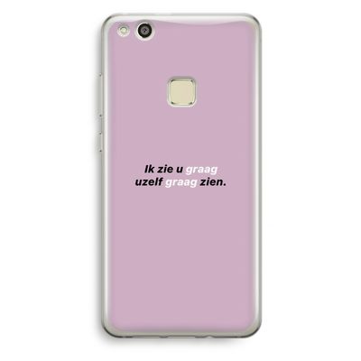 uzelf graag zien: Huawei Ascend P10 Lite Transparant Hoesje