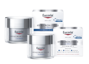 Eucerin Hyaluron-Filler Huidverzorgingsset - Dagcrème SPF30 en Nachtcrème -