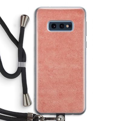 Marrakech Walls: Samsung Galaxy S10e Transparant Hoesje met koord