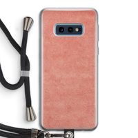 Marrakech Walls: Samsung Galaxy S10e Transparant Hoesje met koord