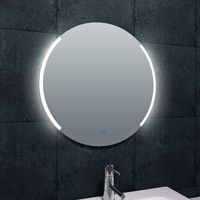 Wiesbaden Spiegel Round Dimbare LED Condensvrij 80 cm - thumbnail