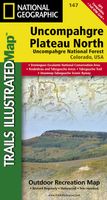 Wandelkaart - Topografische kaart 147 Uncompahgre Plateau North | National Geographic - thumbnail