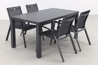 Hartman Napoli/Alma stapelbare tuinset 160x90 cm. Hartman Napoli/Alma stapelbare tuinset 160x90 cm.