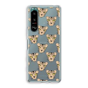 Tijger: Sony Xperia 5 III Transparant Hoesje