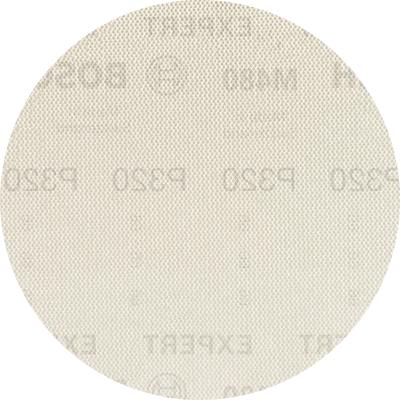 Bosch Accessoires Expert M480 schuurnet voor excenterschuurmachines 125 mm, K320 50-delig - 1 stuk(s) - 2608900687