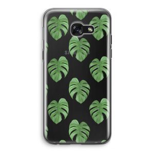 Monstera leaves: Samsung Galaxy A5 (2017) Transparant Hoesje